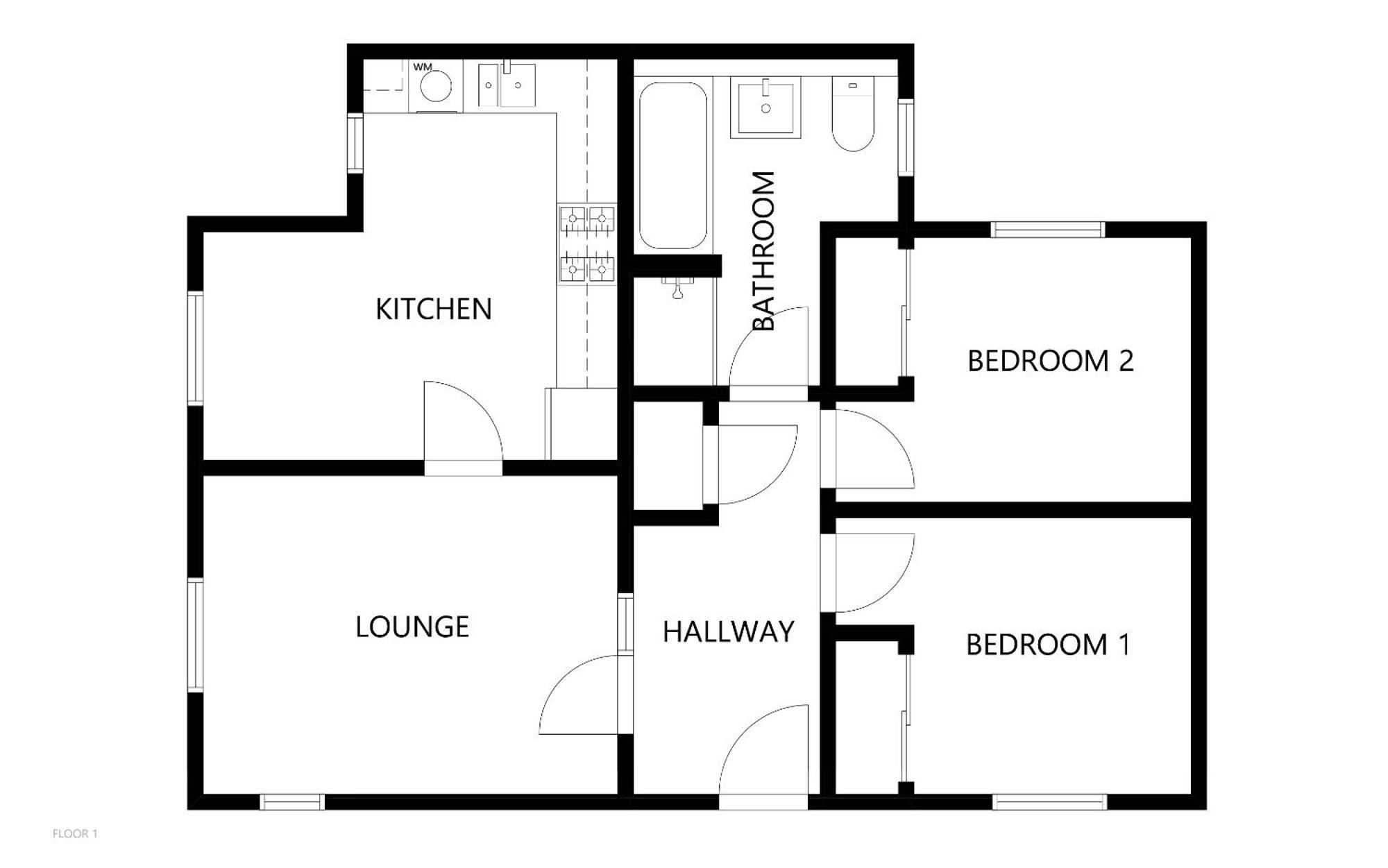איינסטרטר The Neuk- Contemporary Coastal Apartment מראה חיצוני תמונה